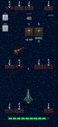 GateFire gameplay — late-run intensity
